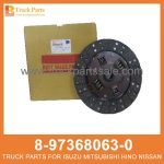 DISC CLUTCH 8-97368063-0 5-87610084-0 8973680630 5876100840 8-97368-063-0 5-87610-084-0 for ISUZU NKR 4JB1 Embrague
