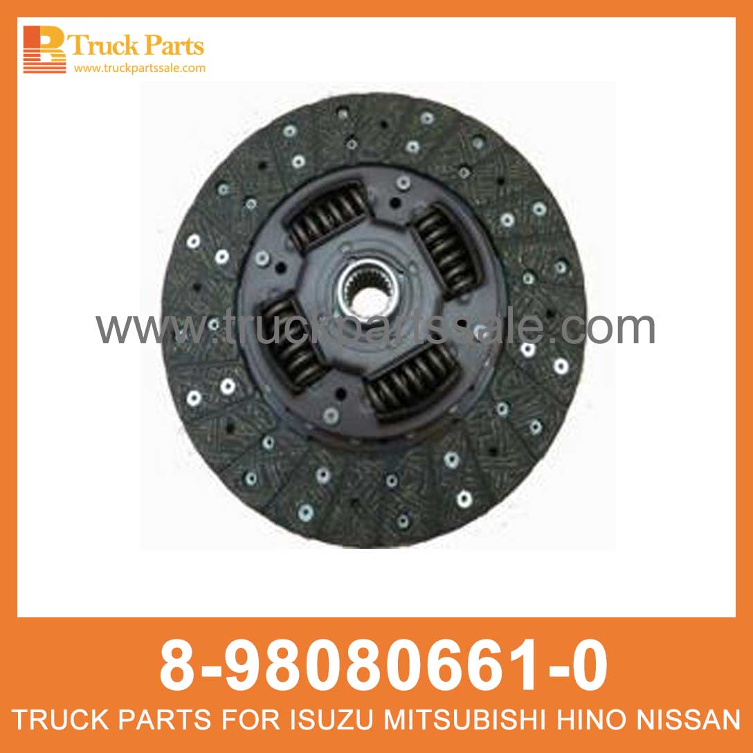 DISC CLUTCH 8-98080661-0 5-87610083-0 8980806610 5876100830 8-98080-661-0 5-87610-083-0 for ISUZU NKR55 4JB1T Embrague