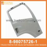 DOOR ASM FRT W TRIM 8-98075726-1 8-98075727-1 8980757261 8980757271 8-98075-726-1 8-98075-727-1 for ISUZU NPR75 Puerta ASM FRT W Ribrete asm frt w trim