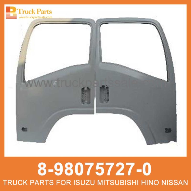 DOOR ASM FRT WO TRIM 8-98075727-0 8-98075726-0 8980757270 8980757260 8-98075-727-0 8-98075-726-0 for ISUZU NQR NPR 700P Puerta asm frt wo ribete asm frt wo trim
