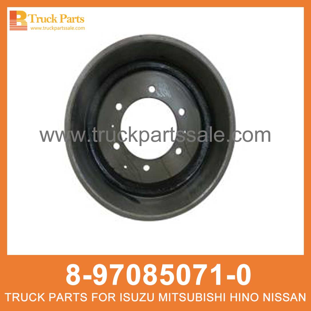 DRUM BRK FRT 8-97085071-0 8970850710 8-97085-071-0 for ISUZU NKR55 4JB1 Tambor brk frt BRK FRT