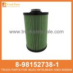 ELEMENT FUEL FILTER 8-98152738-1 5-87611005-0 8981527381 5876110050 8-98152-738-1 5-87611-005-0 for ISUZU 6HK1 4HK1 Filtro de combustible de elementos