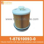 ELEMENT FUEL FILTER 8-98203599-0 1-87610093-0 8982035990 1876100930 8-98203-599-0 1-87610-093-0 for ISUZU 4HK1 4JJ1 Filtro de combustible de elementos