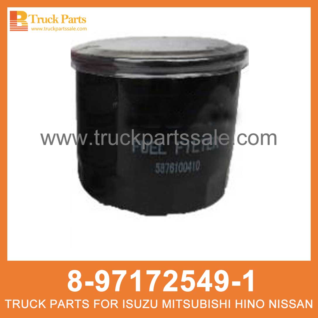 ELEMENT KIT FUEL FILTER 8-97172549-1 5-87610041-0 8971725491 5876100410 8-97172-549-1 5-87610-041-0 for ISUZU NPR60 4BG1 4HF1 Filtro de combustible del kit de elementos