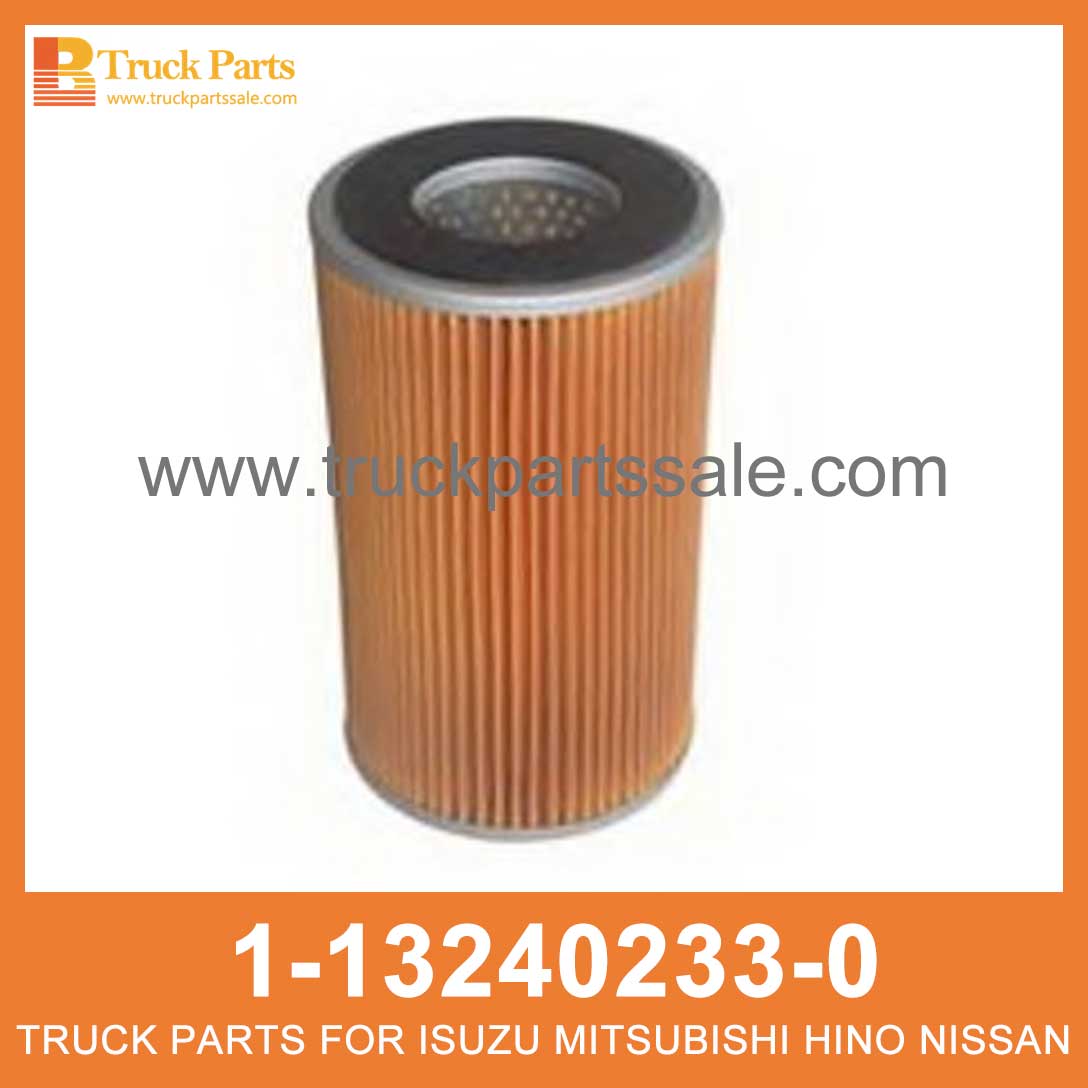 ELEMENT OIL FILTER 1-13240233-0 1-13240217-0 1132402330 1132402170 1-13240-233-0 1-13240-217-0 for ISUZU CYZ51 6WF1 Filtro de aceite de elemento