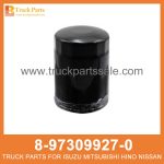 ELEMENT OIL FILTER 8-97309927-0 8973099270 8-97309-927-0 for ISUZU DMAX 4JA1 Filtro de aceite de elemento