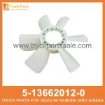 FAN COOLING 5-13662012-0 5136620120 5-13662-012-0 for ISUZU NPR 4HE1 Enfriamiento del ventilador