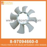 FAN COOLING 8-97094660-0 8970946600 8-97094-660-0 for ISUZU UCS55 4JB1 Enfriamiento del ventilador