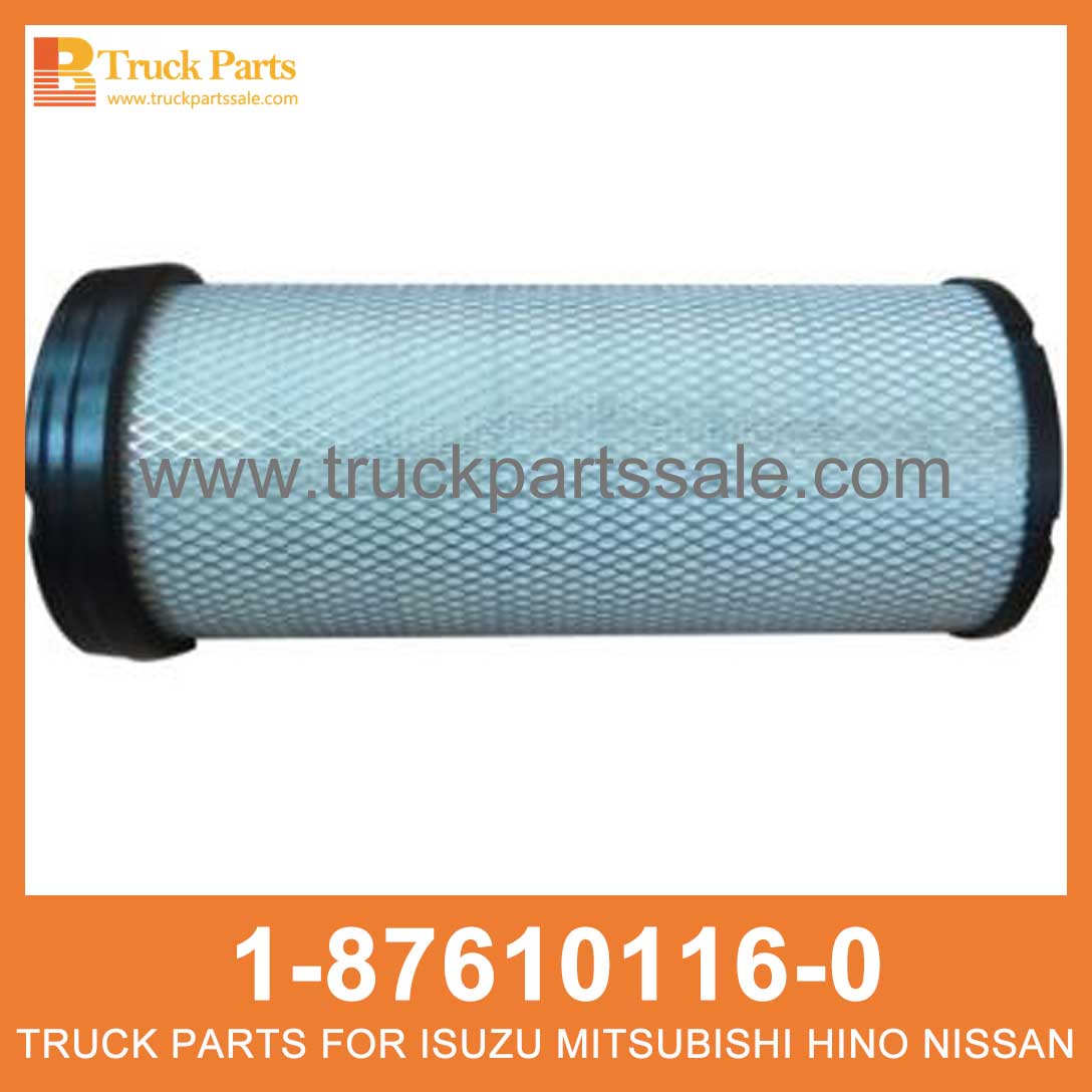 FILTER ACL INNER 1-87610116-0 8-98071424-0 1876101160 8980714240 1-87610-116-0 8-98071-424-0 for ISUZU FVM GVR 6HK1 Filtro ACL interno ACL