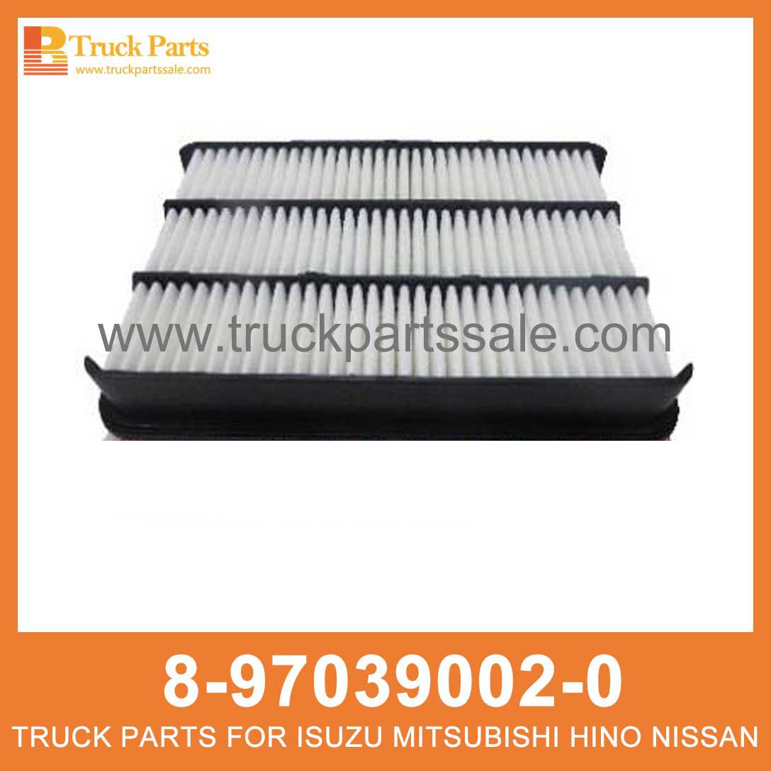FILTER AIR CLEANER 8-97039002-0 5-87610018-0 8970390020 5876100180 8-97039-002-0 5-87610-018-0 for ISUZU UBS 6VD1 Filtro de aire