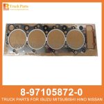 GASKET CYL HD 8-97105872-0 8971058720 8-97105-872-0 for ISUZU 4HF1 Junta Cyl HD Cyl HD