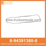 GASKET HD TO COVER 8-94391380-0 8943913800 8-94391-380-0 for ISUZU 6HK1 Junta HD para cubrir HD