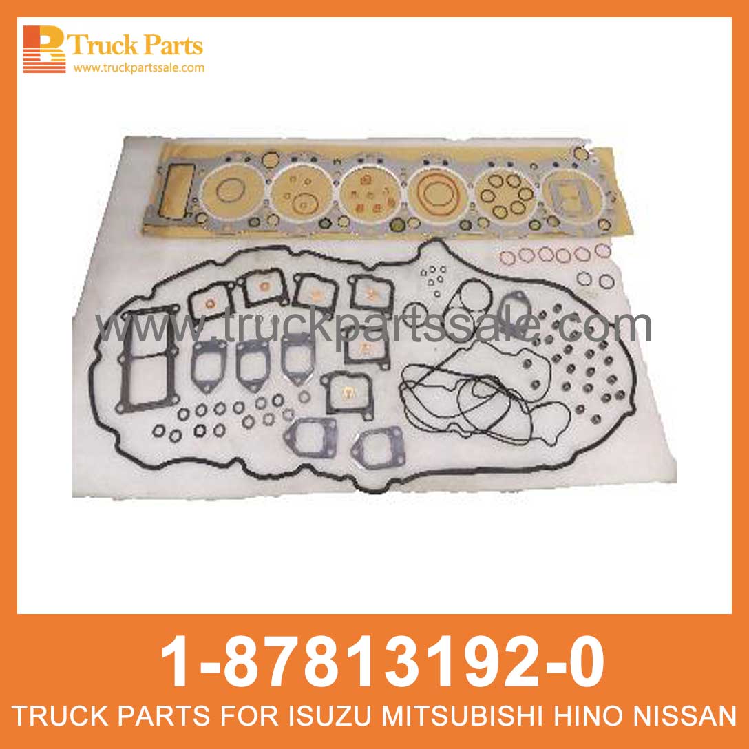 GASKET SET ENG HD 1-87813192-0 1878131920 1-87813-192-0 for ISUZU CYZ51 6WF1 Junta Set Eng