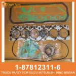 GASKET SET ENG OVERHAUL 1-87812311-6 1878123116 1-87812-311-6 for ISUZU 6BG1 Junta Set Eng Overhaul