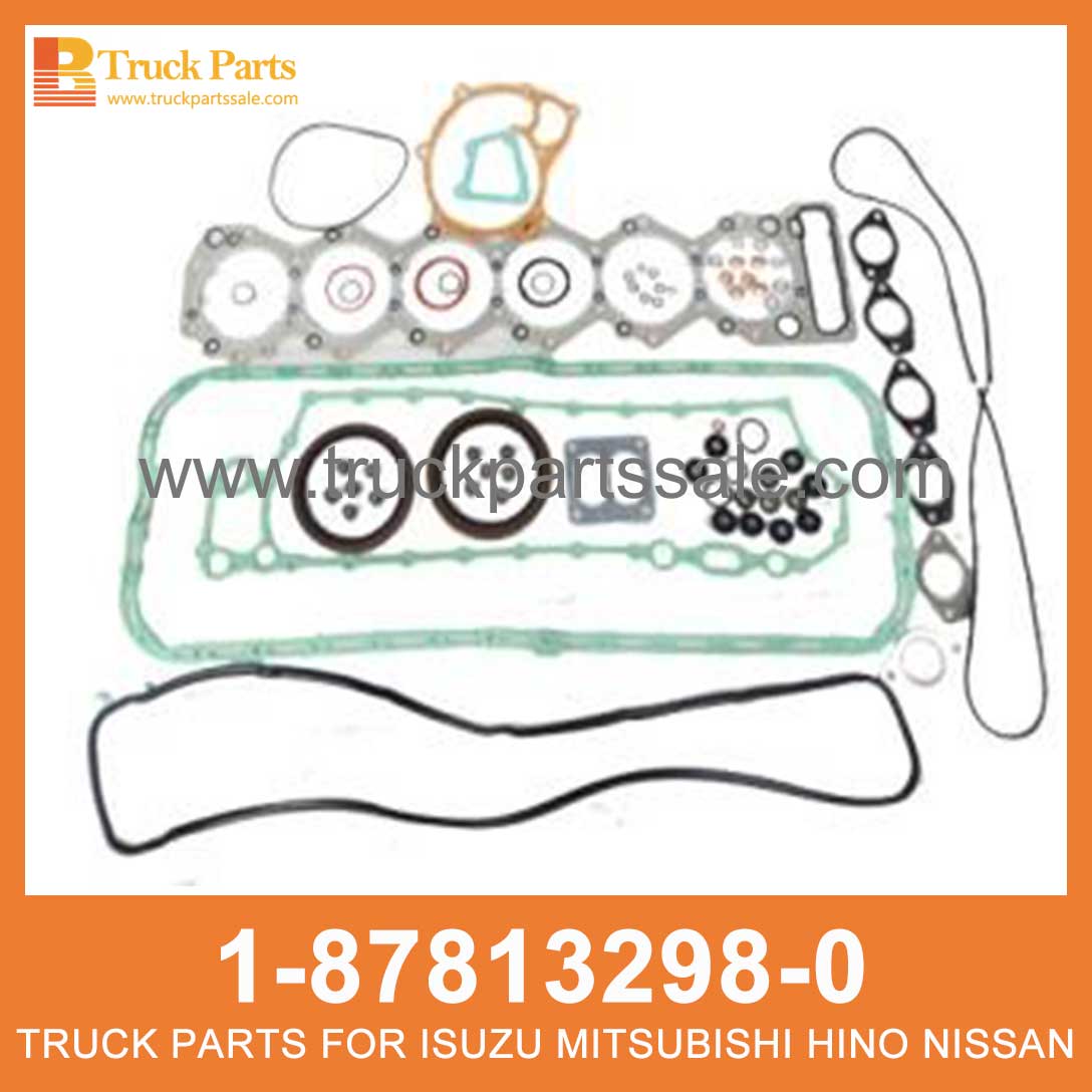 GASKET SET ENG OVERHAUL 1-87813298-0 1-87810706-0 1878132980 1878107060 1-87813-298-0 1-87810-706-0 for ISUZU 6SD1 Junta Set Eng Overhaul