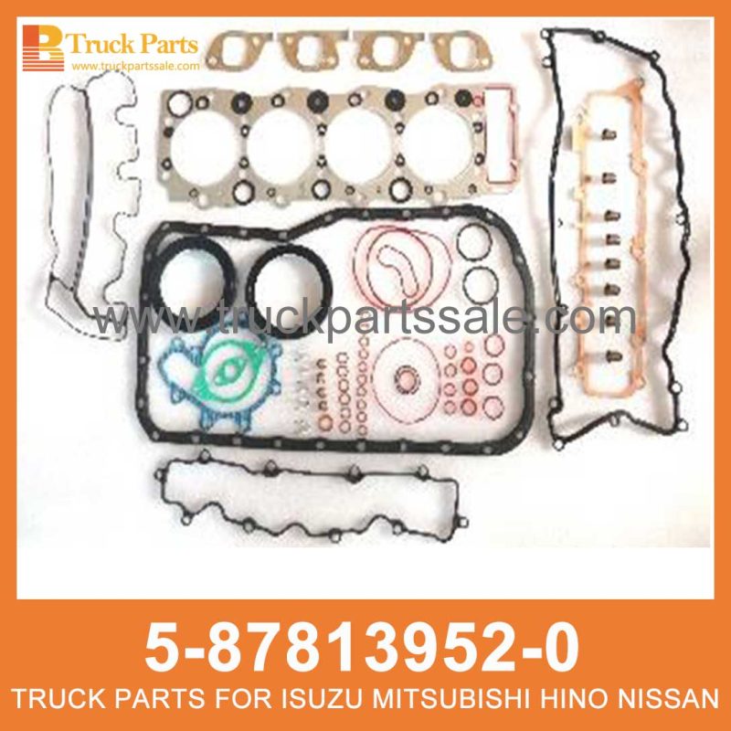 GASKET SET ENG OVERHAUL 5-87813952-0 5-87814351-3 5878139520 5878143513 5-87813-952-0 5-87814-351-3 for ISUZU 4HG1 Junta Set Eng Overhaul