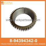 GEAR CR SHF 8-94394342-0 8943943420 8-94394-342-0 for ISUZU NPR75 700P 4HK1 Engranaje cr shf Gear cr shf