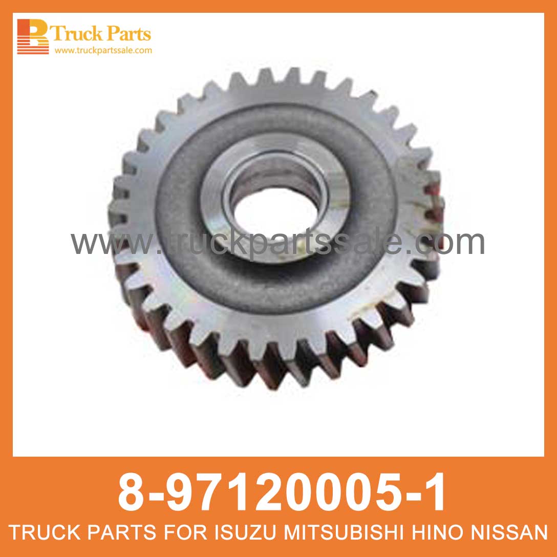 GEAR IDLE 8-97120005-1 8971200051 8-97120-005-1 for ISUZU NPR75 700P 4HK1 Engranaje inactivo