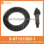 GEAR SET FINAL DRIVE 8-97121593-1 8971215931 8-97121-593-1 for ISUZU NPR66 4HF1 Conjunto final de engranajes