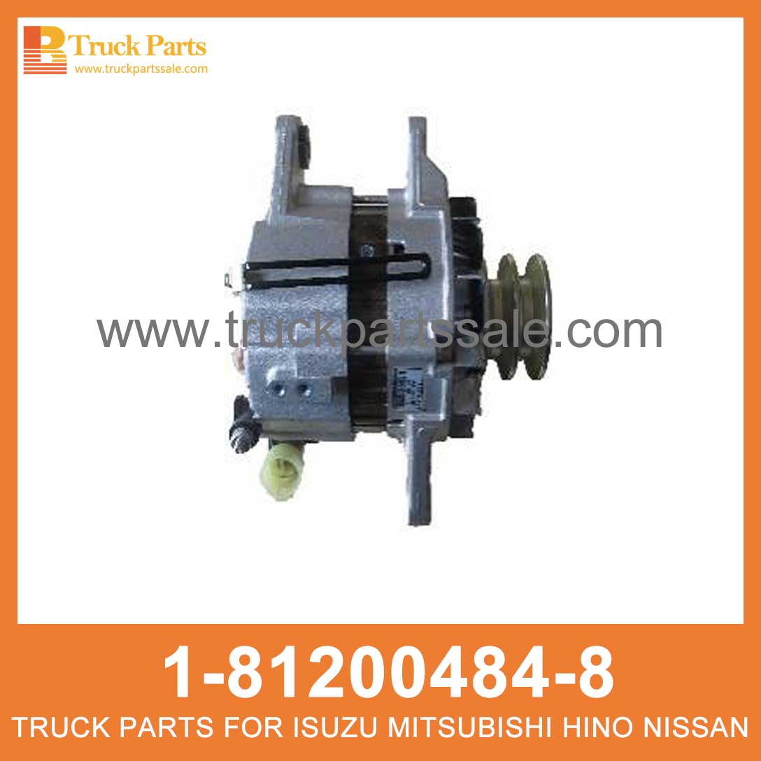 GENERATOR ASM 1-81200484-8 8-98200154-0 1812004848 8982001540 1-81200-484-8 8-98200-154-0 for ISUZU CYZ51 6WF1 Generador ASM