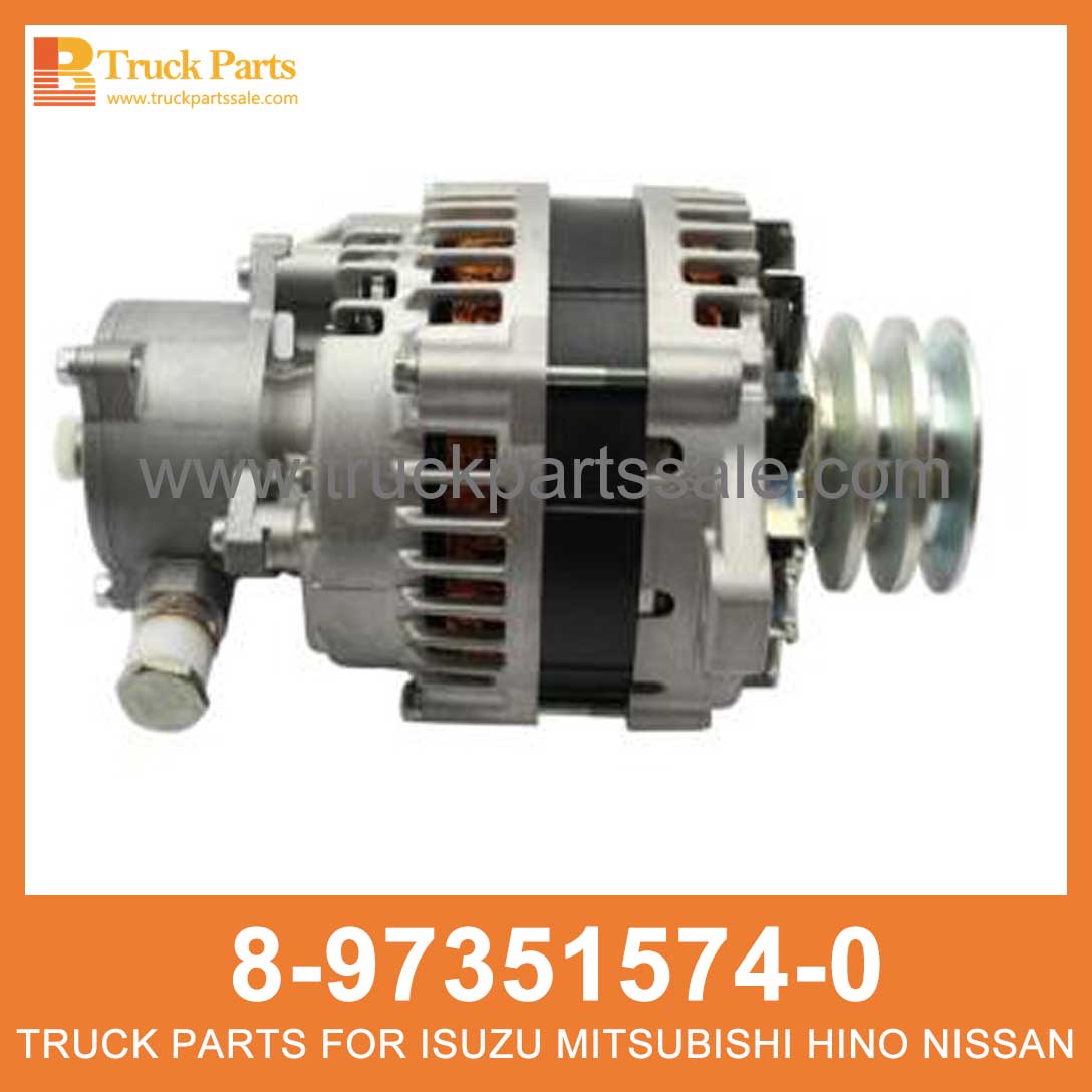 GENERATOR ASM 24V 80A 8-97351574-0 LR280-508 8973515740 LR280508 8-97351-574-0 for ISUZU 4HG1 4HF1 Generador ASM