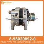GENERATOR ASM 24V 80A 8-98029892-0 LR280-708B 8980298920 LR280708B 8-98029-892-0 for ISUZU 4HK1T Generador ASM
