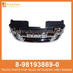 GRILLE RAD 8-98193869-0 8981938690 8-98193-869-0 for ISUZU DMAX 2013-2015 Rejilla rad