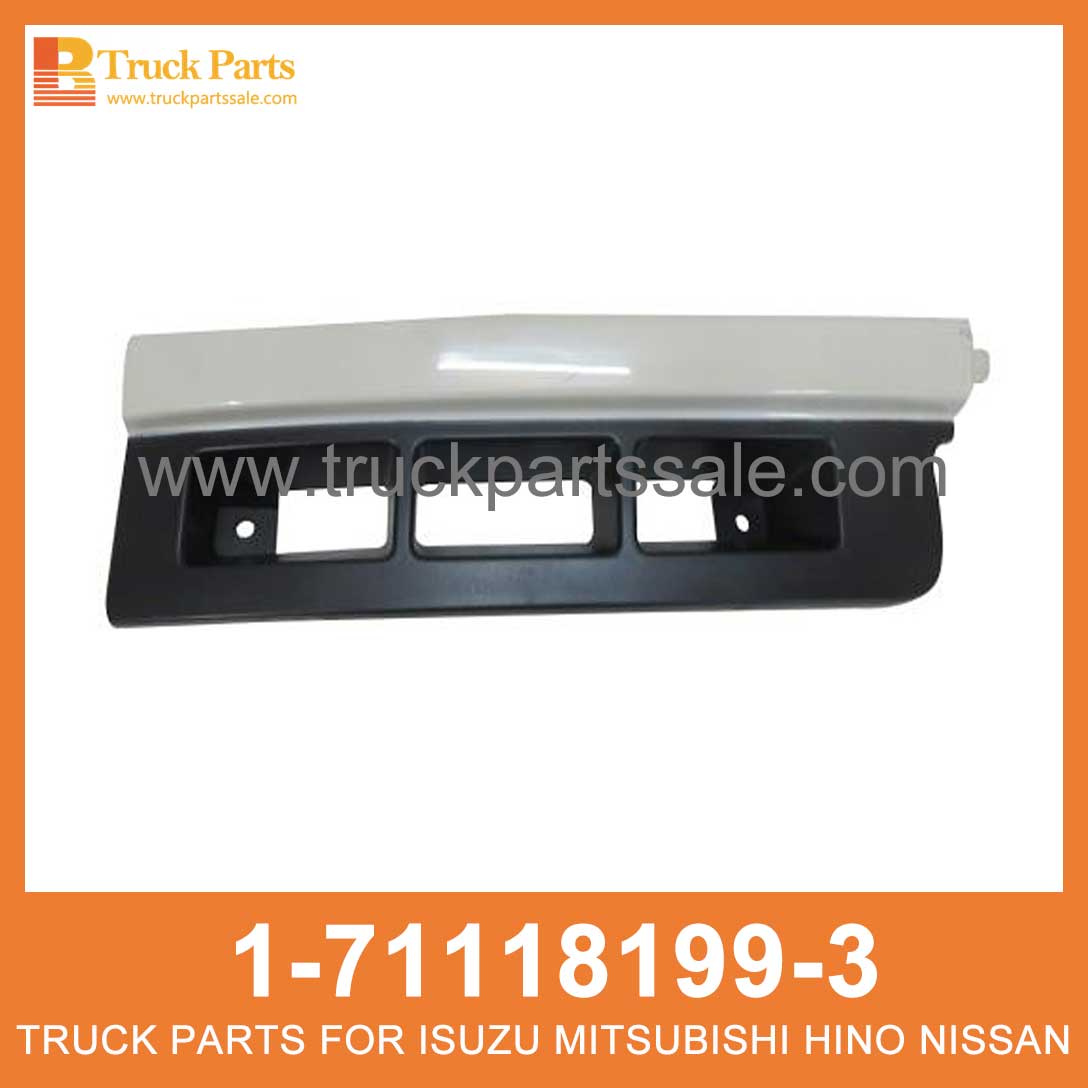 GRILLE RAD SIDE 1-71118199-3 1-71118200-3 1711181993 1711182003 1-71118-199-3 1-71118-200-3 for ISUZU FSR113 Rejilla radiante