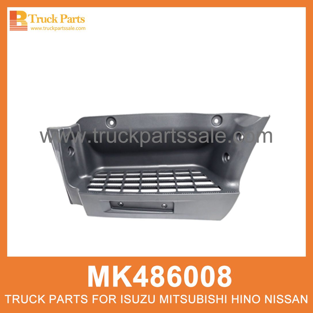 Garnish Left Foot Step MK486008 for Mitsubishi truck Decorar el paso del pie izquierdo