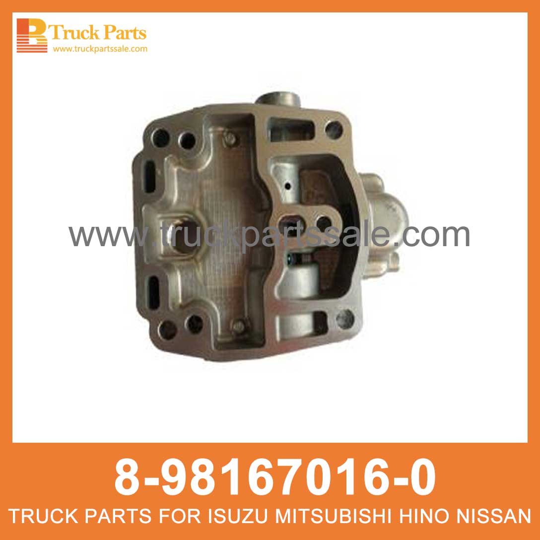 HEAD ASM CYL AIR CMPR 8-98167016-0 1-19110072-0 8981670160 1191100720 8-98167-016-0 1-19110-072-0 for ISUZU YZ51 6WF1 Cabeza ASM Cyl Air CMPR ASM Cyl Air CMPR