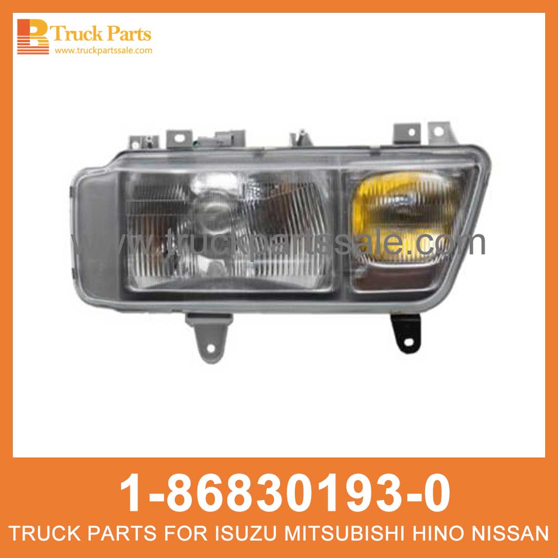 HEADLAMP 1-86830193-0 1-86830194-0 1868301930 1868301940 1-86830-193-0 1-86830-194-0 for ISUZU FVR L??MPARA DE CABEZA