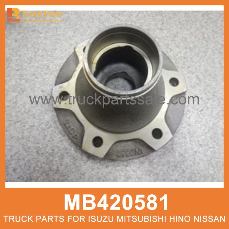 Hub Front Wheel 6 Bolt Type MB420581 for Mitsubishi truck Perno de la rueda delantera del cubo