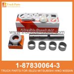 KING PIN SET 1-87830064-3 1878300643 1-87830-064-3 for ISUZU FSR113 6BD1 Conjunto de alfiler de rey