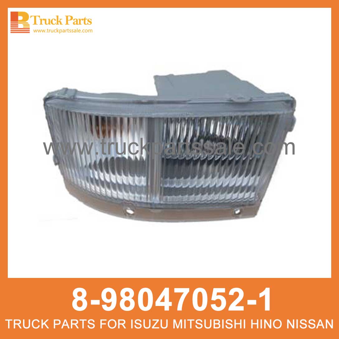 LAMP ASM FRT COMB 8-98047052-1 8-98047053-1 8980470521 8980470531 8-98047-052-1 8-98047-053-1 for ISUZU FVM VC46 L??mpara asm frt peine ASM FRT