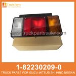 LAMP ASM RR COMB 1-82230209-0 1-82230208-0 1822302090 1822302080 1-82230-209-0 1-82230-208-0 for ISUZU CYZ51K 6WF1 L??mpara asm rr peine ASM RR