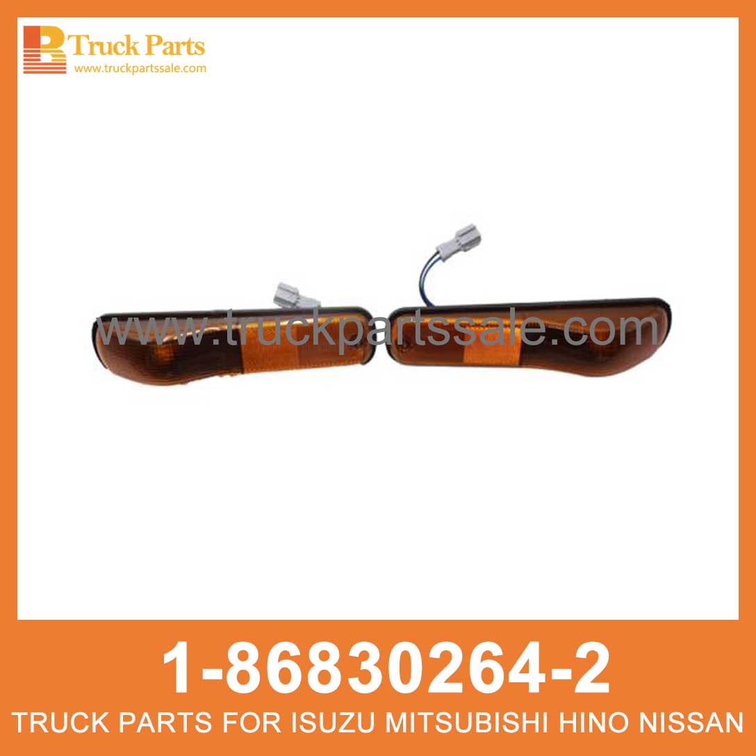 LAMP ASM SIDE TURN SIGNAL 1-86830264-2 1-86830265-2 1868302642 1868302652 1-86830-264-2 1-86830-265-2 for ISUZU FVR FSR L??mpara de giro lateral ASM ASM