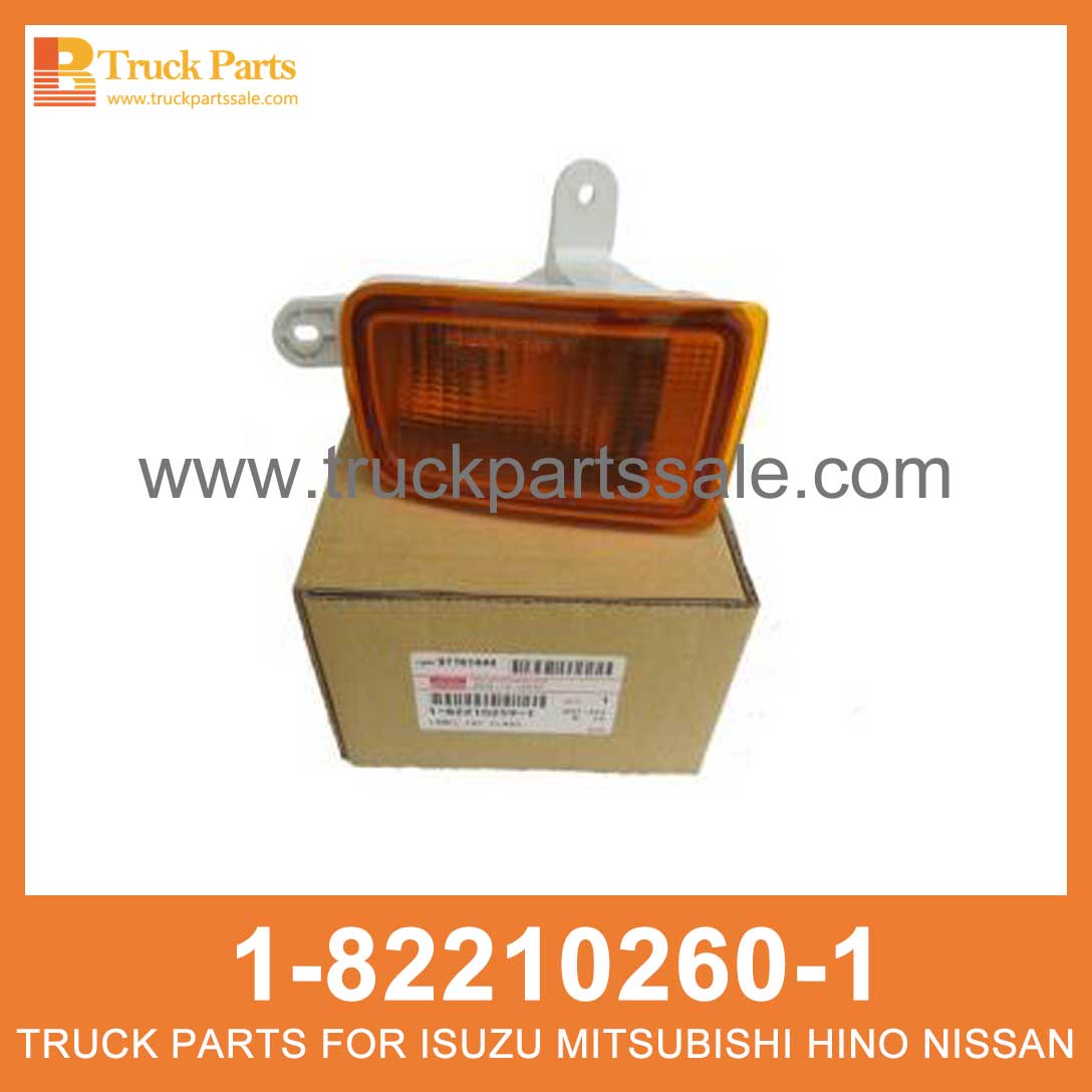 LAMP FRT FLASHER 1-82210260-1 1-82210259-1 1822102601 1822102591 1-82210-260-1 1-82210-259-1 for ISUZU CYZ51K 6WF1 L??mpara FRT FLASHER frt flasher