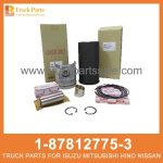 LINER SET ENG CYL 1-87812775-3 1-87812211-0 1878127753 1878122110 1-87812-775-3 1-87812-211-0 for ISUZU 6HK1 4HK1 Conjunto de revestimiento Eng cyl