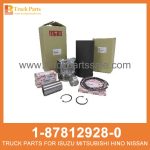 LINER SET ENG CYL 1-87812928-0 1-87812929-0 1878129280 1878129290 1-87812-928-0 1-87812-929-0 for ISUZU CYZ51 6WF1 Conjunto de revestimiento Eng cyl