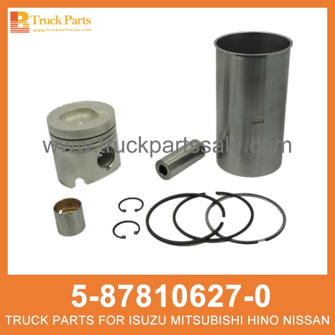 LINER SET ENG CYL 5-87810627-0 5878106270 5-87810-627-0 for ISUZU 4JB1 Conjunto de revestimiento Eng cyl