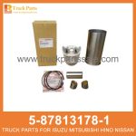 LINER SET ENG CYL 5-87813178-1 5-87813179-1 5878131781 5878131791 5-87813-178-1 5-87813-179-1 for ISUZU NKR55 4JB1 Conjunto de revestimiento Eng cyl