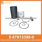 LINER SET ENG CYL 5-87813390-0 5-87813391-0 5878133900 5878133910 5-87813-390-0 5-87813-391-0 for ISUZU NQR66 4HF1 Conjunto de revestimiento Eng cyl
