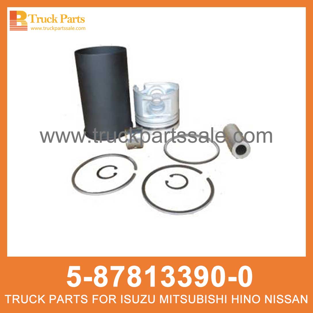 LINER SET ENG CYL 5-87813390-0 5-87813391-0 5878133900 5878133910 5-87813-390-0 5-87813-391-0 for ISUZU NQR66 4HF1 Conjunto de revestimiento Eng cyl