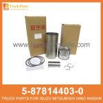 LINER SET ENG CYL 5-87814403-0 5878144030 5-87814-403-0 for ISUZU NLR85 4JJ1 Conjunto de revestimiento Eng cyl