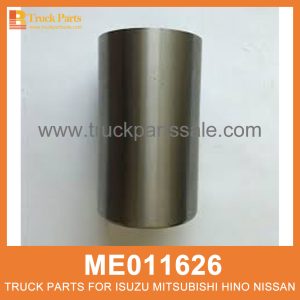 Liner Cylinder Block 100mm bore set of 4 pcs ME011626 ME011631 ME011632 ME011604 for Mitsubishi truck Bloque de cilindro de revestimiento كتلة أسطوانة بطانة