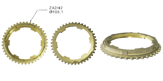 ME607402 Ring Set Synchronizer 2nd 3rd Gear 42 Teeth for Mitsubishi truck