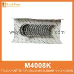 METAL KIT CRANKSHAFT M4008K for ISUZU DA640 DA120 Cig??e al del kit de metal