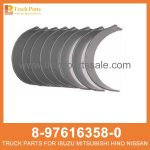 METAL SET CONN ROD 8-97616358-0 8976163580 8-97616-358-0 for ISUZU 6HK1 6HH1 6HE1 Varilla connet de metal