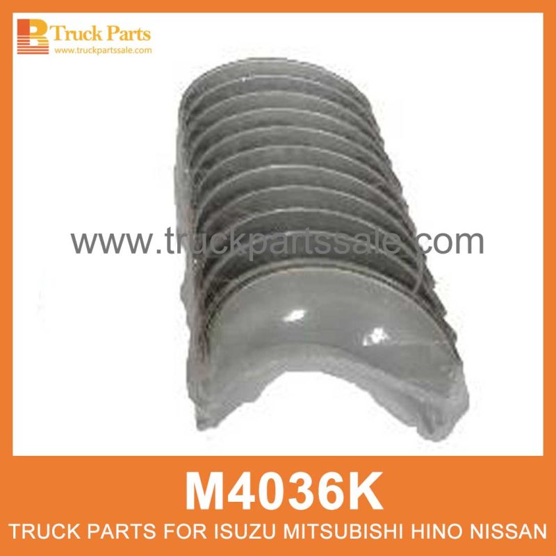 METAL SET CONN ROD M4036K for ISUZU 6BD1 6BG1 Varilla connet de metal