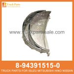 METAL SET CRANK SHAFT STD 8-94391515-0 8943915150 8-94391-515-0 for ISUZU FVR33 6HH1 6HK1 6HE1 Std de eje del cig??e al del conjunto de metal STD STD